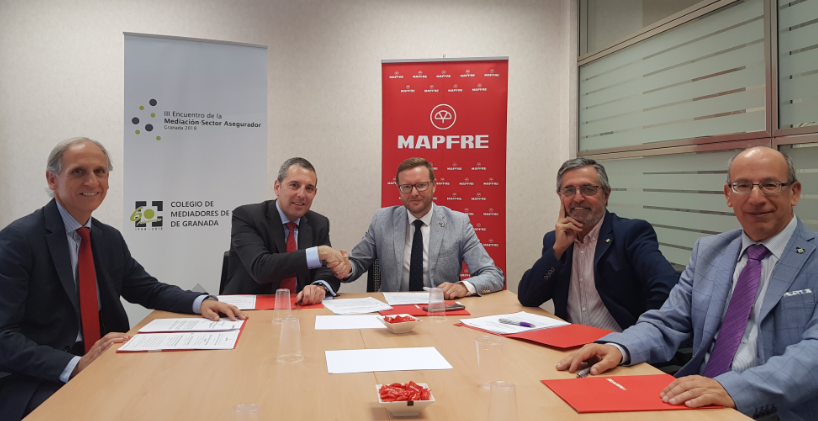 El Colegio de Mediadores de Seguros de Granada y MAPFRE renuevan su acuerdo institucional El Colegio de Mediadores de Seguros de Granada y MAPFRE renuevan su acuerdo institucional