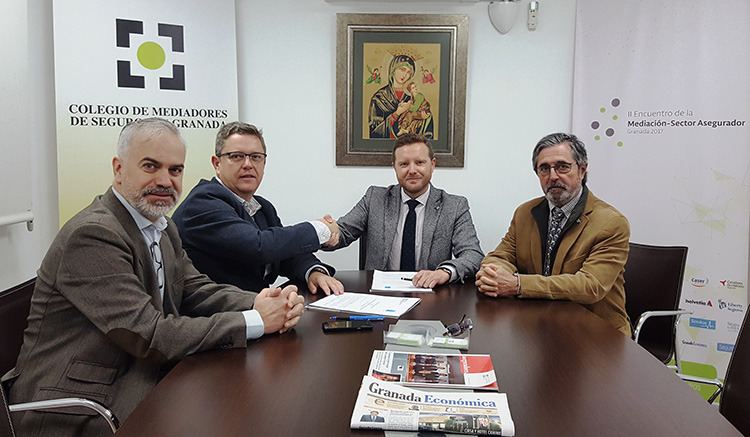 El Colegio de Mediadores de Seguros y Sanitas mantienen su colaboración El Colegio de Mediadores de Seguros y Sanitas mantienen su colaboración