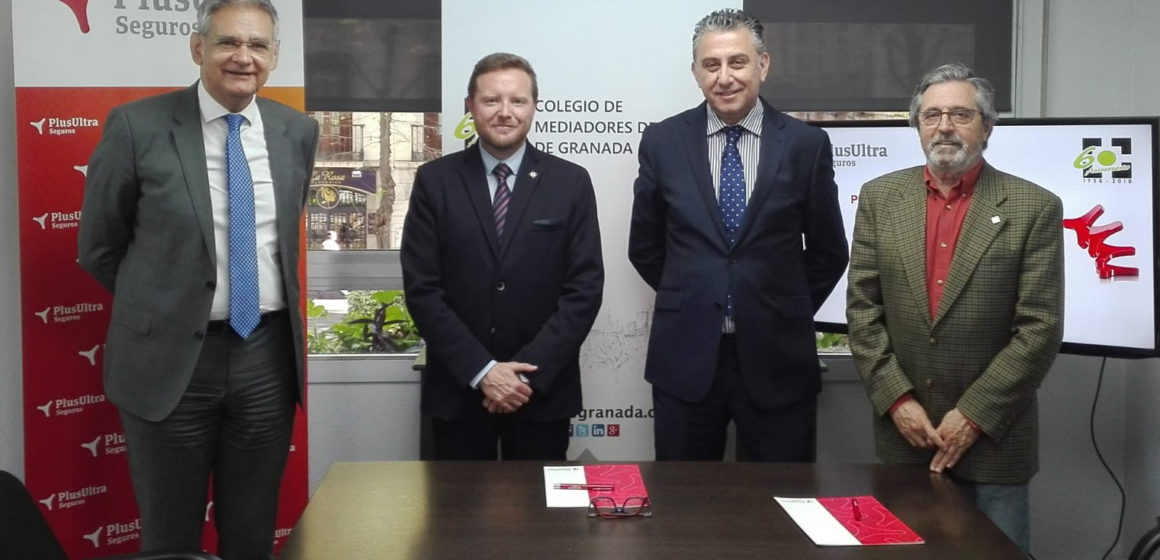 El Colegio de Mediadores de Seguros de Granada y Plus Ultra Seguros renuevan su acuerdo protocolario El Colegio de Mediadores de Seguros de Granada y Plus Ultra Seguros renuevan su acuerdo protocolario