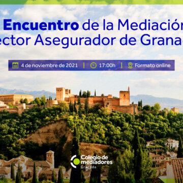 Convocado el VI Encuentro de la Mediación – Sector Asegurador de Granada para premiar a profesionales destacados y debatir sobre los fenómenos naturales