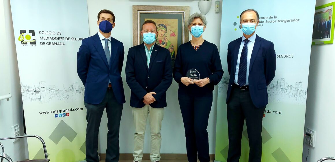 El Colegio de Mediadores de Seguros de Granada y ASEFA Seguros firman un nuevo convenio de colaboración El Colegio de Mediadores de Seguros de Granada y ASEFA Seguros firman un nuevo convenio de colaboración