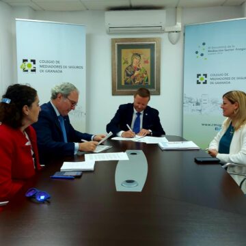 El Colegio de Mediadores de Seguros de Granada y AXA Seguros renuevan su acuerdo institucional