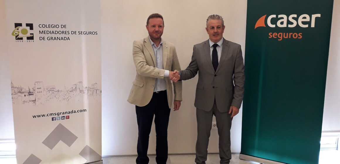 El Colegio de Mediadores de Seguros de Granada y Caser Seguros renuevan su Convenio de colaboración El Colegio de Mediadores de Seguros de Granada y Caser Seguros renuevan su Convenio de colaboración