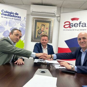 El Colegio de Mediadores de Seguros de Granada y la compañía Asefa, renuevan su protocolo de colaboración El Colegio de Mediadores de Seguros de Granada y la compañía Asefa, renuevan su protocolo de colaboración