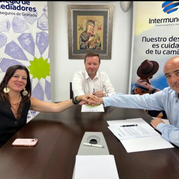 El Colegio de Mediadores de Seguros de Granada e Intermundial apuestan por seguir colaborando un año más El Colegio de Mediadores de Seguros de Granada e Intermundial apuestan por seguir colaborando un año más