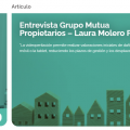 Hub e Influencia – Entrevista Grupo Mutua Propietarios – Laura Molero Pérez