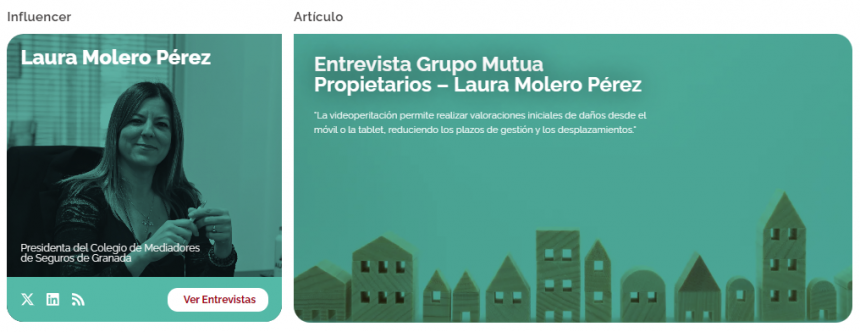 Hub e Influencia – Entrevista Grupo Mutua Propietarios – Laura Molero Pérez Hub e Influencia – Entrevista Grupo Mutua Propietarios – Laura Molero Pérez