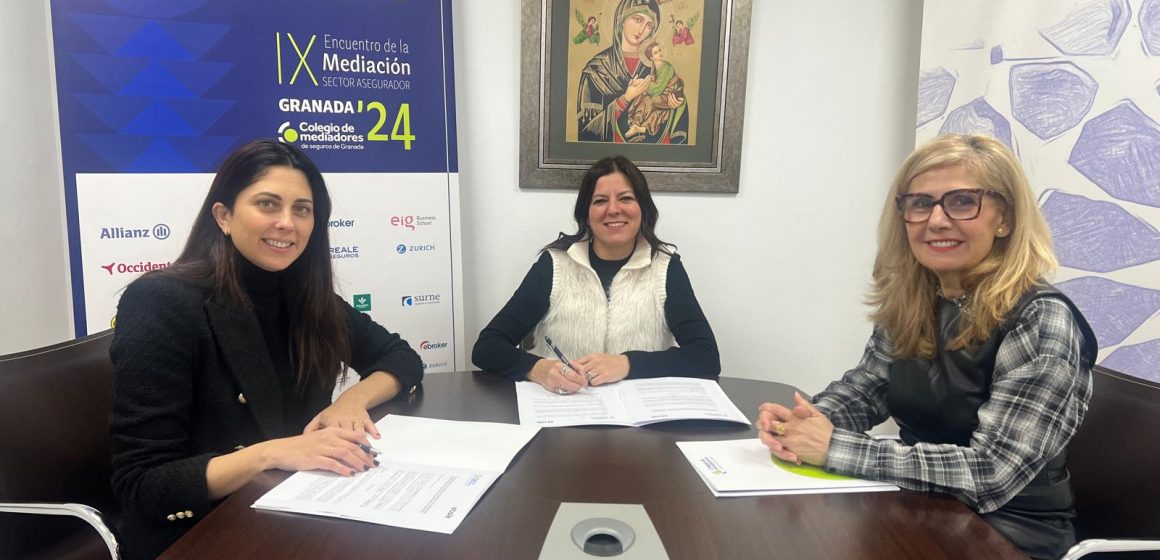 El Colegio de Mediadores de Seguros de Granada y la insurtech europea Stoïk refuerzan su colaboración