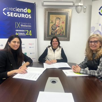 El Colegio de Mediadores de Seguros de Granada y la insurtech europea Stoïk refuerzan su colaboración El Colegio de Mediadores de Seguros de Granada y la insurtech europea Stoïk refuerzan su colaboración