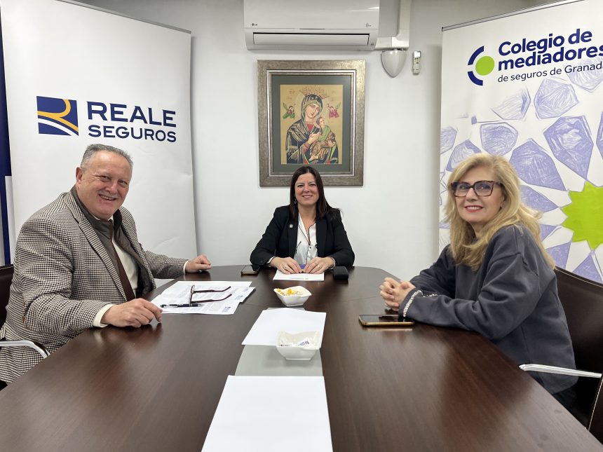 El Colegio de Mediadores de Seguros de Granada y Reale Seguros, siguen de la mano trabajando por el sector