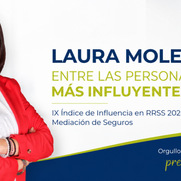 Laura Molero, entre las personas más influyentes de la mediación en redes sociales Laura Molero, entre las personas más influyentes de la mediación en redes sociales