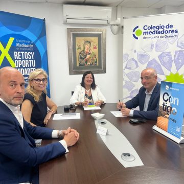 El Colegio de Mediadores de Seguros de Granada e Intermundial renuevan su compromiso de colaboración El Colegio de Mediadores de Seguros de Granada e Intermundial renuevan su compromiso de colaboración
