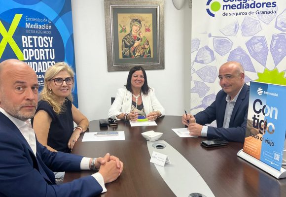El Colegio de Mediadores de Seguros de Granada e Intermundial renuevan su compromiso de colaboración